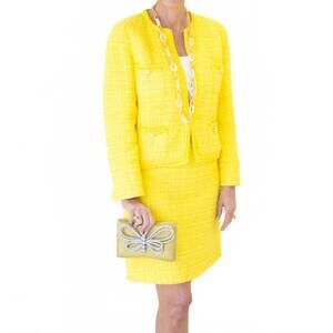 NEW WEILL tinna long sleeve jacket in yellow